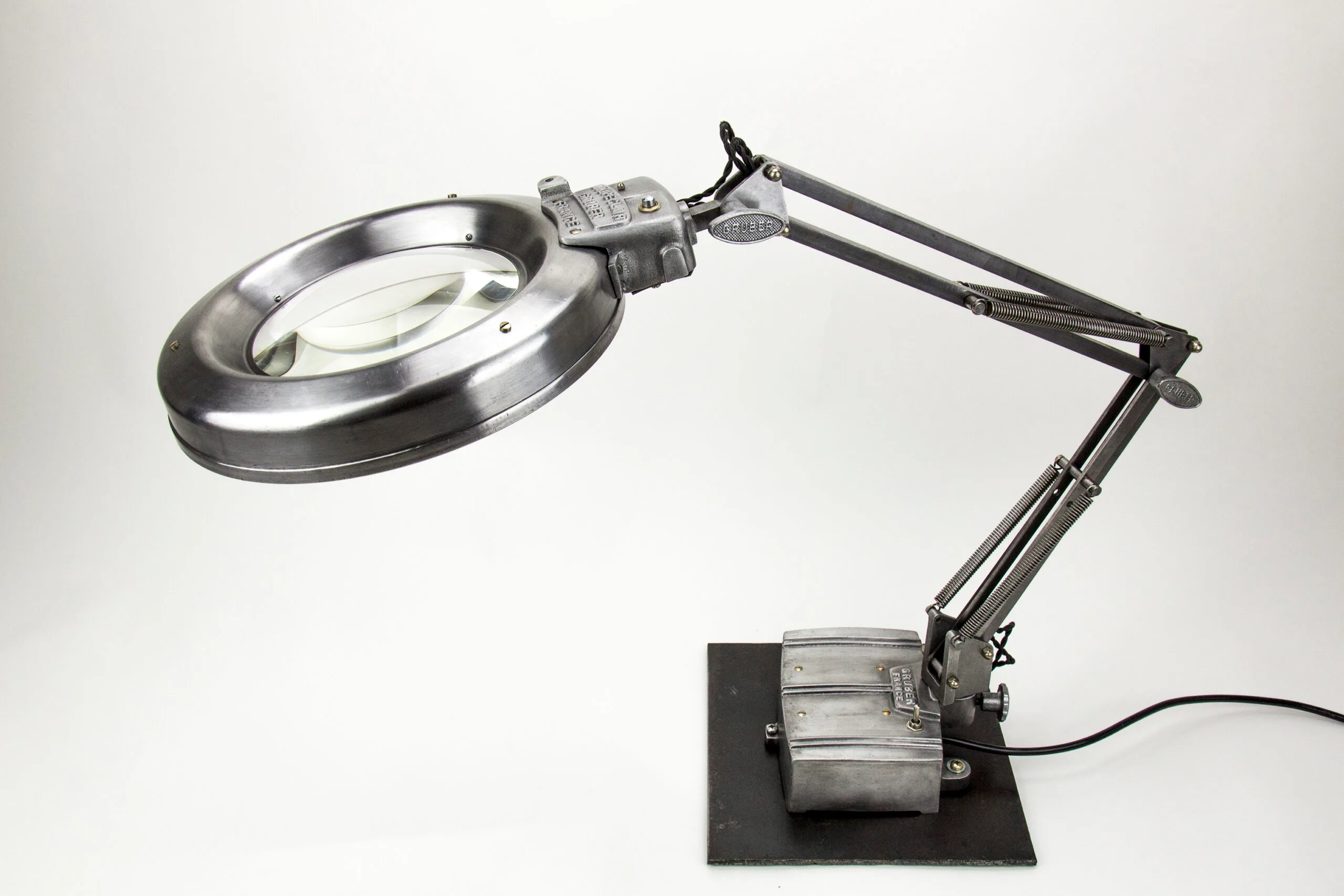 Tritemps -GRUBER Loupe Eclair FRENCH - Collectible design (10) Workshop Atelier light - Antic french antique light