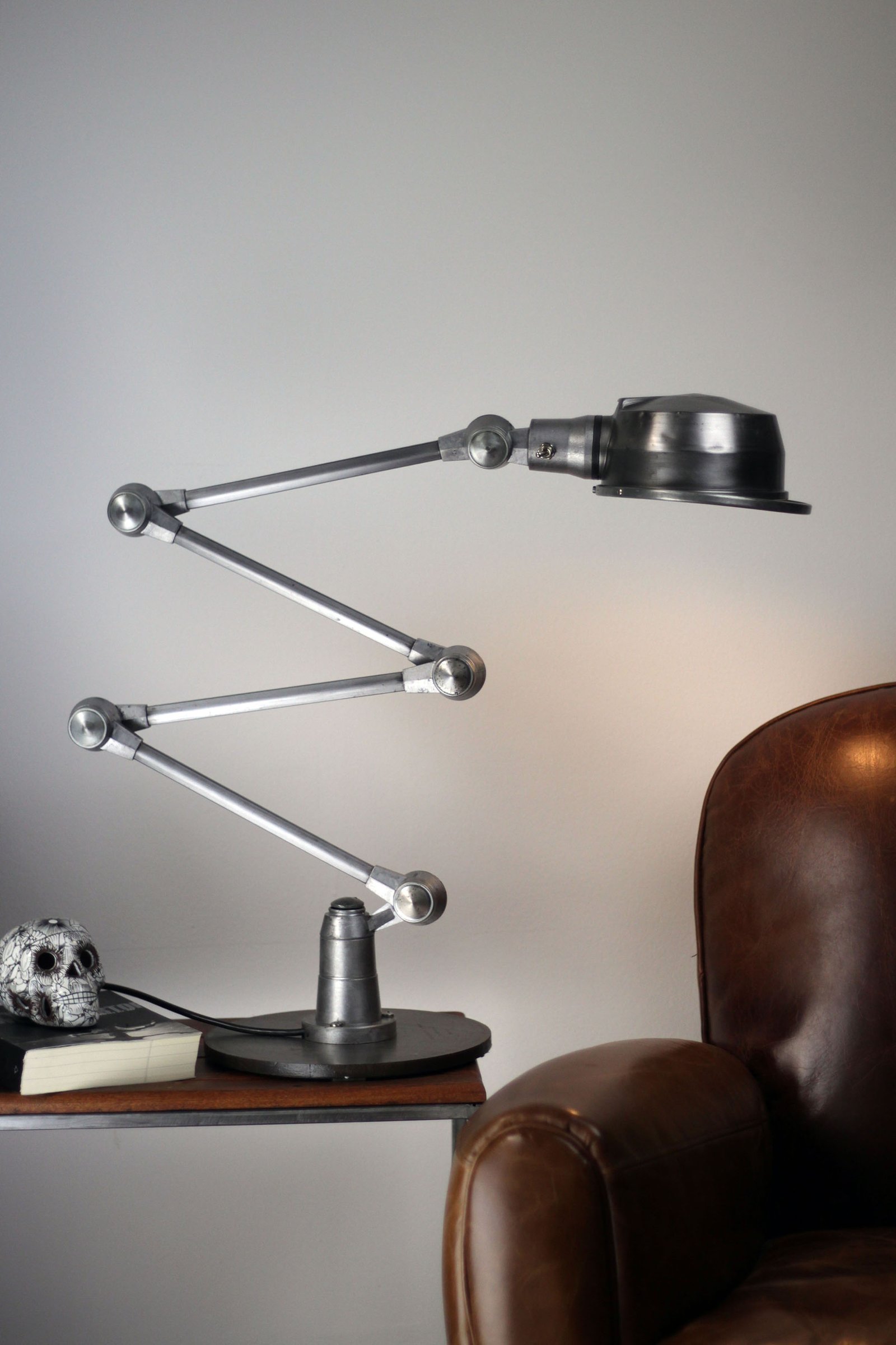 vintage floor lamp - french industrial classic JIELDE GRAS furniture